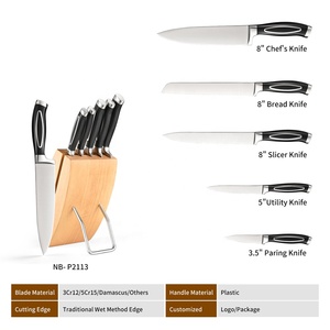 Blocs <span class=keywords><strong>de</strong></span> couteau professionnel en acier inoxydable, 6 pièces <span class=keywords><strong>de</strong></span> <span class=keywords><strong>couteaux</strong></span> <span class=keywords><strong>de</strong></span> Chef <span class=keywords><strong>de</strong></span> cuisine, art <span class=keywords><strong>de</strong></span> cuisine, vente en gros, livraison gratuite - Product Image 4