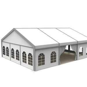 Cấu trúc nhôm ngoài trời sử dụng lều triển lãm thương mại trắng cho sự kiện thương mại Lều đám cưới màu trắng sang trọng - Product Image 1