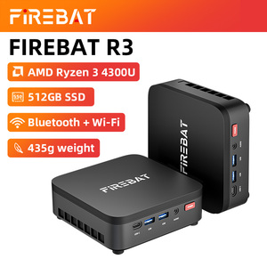 Mini PC Firebat R3, 16GB LPDDR4, 512GB NVMe SSD, Nuevo, Alta Calidad, Computadora de Escritorio, Envío Gratis a Países de la UE, R3 Compacto Blanco - Product Image 3