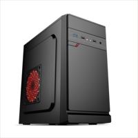 Boîtiers d'ordinateur de jeu de taille moyenne en gros pour usine, compatibles MicroATX, 4 emplacements d'extension, ajustement universel