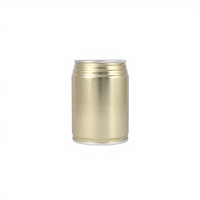 Boîte cylindrique en fer blanc personnalisée 53*70 mm pour boissons, imprimée à l'écran, pour café