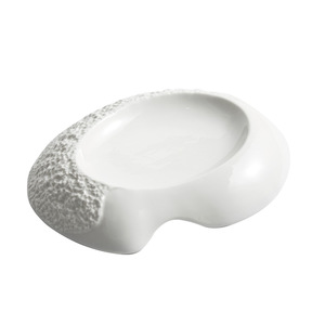 Assiette de service en céramique irrégulière pour plats froids, pâtes, salades de fruits, sushis, soupes, purées – Idéale pour clubs, restaurants et repas à domicile - Product Image 5