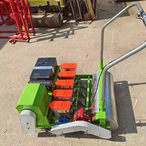 Nueva sembradora eléctrica de empuje manual, maceta eléctrica de <span class=keywords><strong>semillas</strong></span> de verduras para colza, tomate, zanahoria, repollo, maíz, remolacha, calabaza, girasol - Product Image 4