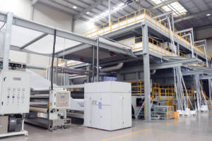 สายการผลิต <span class=keywords><strong>SSS</strong></span> spunbond ฉนวนกันเสียงรถยนต์อัจฉริยะมีประสิทธิภาพ - Product Image 6