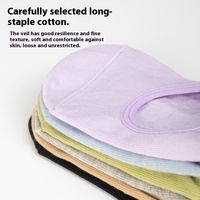 Chaussettes de yoga professionnelles en coton à haut degré pour sport et fitness danse d'intérieur Pilates antidérapant absorbant la sueur mi-longueur pour dames