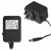 Interrupteurs et prises électriques, prise DC britannique 5,5*2,1 mm, transformateur 24V 1A, alimentation 24V pour bande LED, interrupteur AC/DC 5,5*2,5 mm