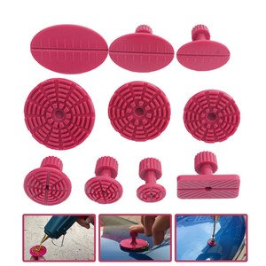 Herramientas de reparación de abolladuras, juego de herramientas de plástico rojo para eliminar abolladuras, Super PDR, 10 Uds. - Product Image 2