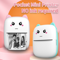 58mm Mini tragbare Hand BT Wireless Handy Thermal Label Paper Maker Maschine Mini-Foto drucker für Android IOS Verwendung