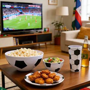 ชุดชามเมลามีนลาย<span class=keywords><strong>ฟุตบอล</strong></span><span class=keywords><strong>โลก</strong></span> ขนาด 5 นิ้ว/550 มล./19 ออนซ์ - Product Image 4