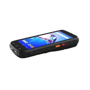 Scanner para celular à prova d' água, 4g, terminal de telefone móvel rfid nfc 1d 2d, código barcoder, robusto, android pda com wi-fi