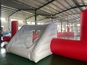 QIQU - Equipo de Juegos Acuáticos Comercial de Alta Resistencia para Adultos <span class=keywords><strong>y</strong></span> Niños, Campo de Fútbol de Jabón Inflable Gigante para Exteriores - Product Image 4
