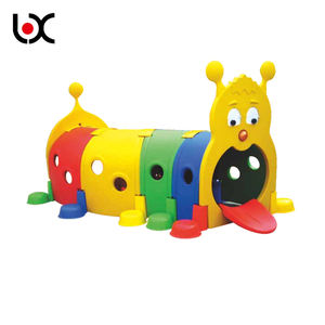 किंडरगार्टन के लिए स्लाइड के साथ बच्चों प्लास्टिक टॉय ट्री प्लेहाउस - Product Image 5