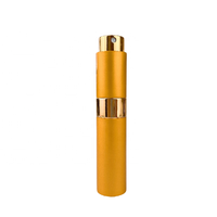 Flacon de parfum miniature portable en aluminium mat rechargeable Twist
