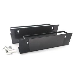 Magnetic Refrigerator <b>Shelf</b> Wall Mounted White And Black Punch Free Storage For Cups Toothbrushes <b>Office</b> Organizer - Product Image 2