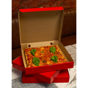 Bandeja de <span class=keywords><strong>pizza</strong></span> rectangular de 25,5x8,5 cm, bandeja para hornear tostadas de 10 pulgadas, bandeja para <span class=keywords><strong>pizza</strong></span> de aleación de aluminio anodizado antiadherente - Product Image 6