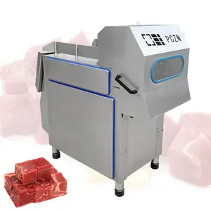 OCEAN Industrial Frozen Fresh Meat Block Chicken Thigh Small Cube Cutter Pork Rib Beef Meat Dice Cut Machine