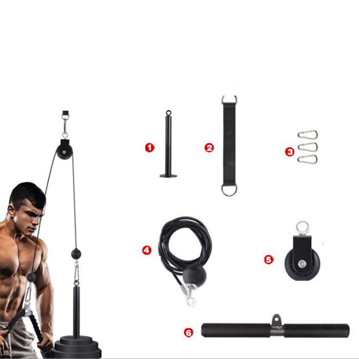 black 5- 6 items in 1 set