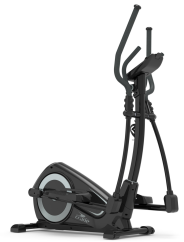 Elliptique de fitness avec écran LCD de 5 pouces - Tension à 16 niveaux, volant d'inertie de 5,0 kg, selle réglable, 125 kg <span class=keywords><strong>max</strong></span>, pédales et roues de sécurité - Product Image 2