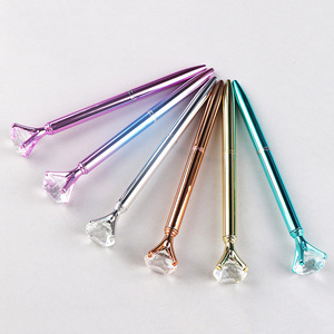 Manufacturer Wholesale Metal Diamond <b>Pen</b> High Quality Luxury <b>Ballpoint</b> <b>Pen</b> Accepted Customized Logo - Product Image 4