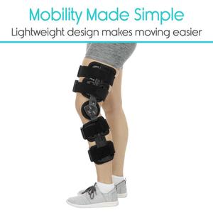 医疗 Post Op 骨科铰接膝关节支撑可调 Rom 膝关节支撑固定器用于 ACL，MCL 和 PCL 损伤 - Product Image 4