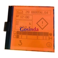 Écran LCD de remplacement pour excavatrice, étanche, 172B03-17254 172B03-17259 172B03-15000 172B03-17257 pour ViO30-6