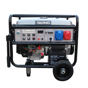 Générateur d'essence refroidi par air <span class=keywords><strong>E</strong></span>.SLONG SL10000DVI 8 <span class=keywords><strong>KW</strong></span> 460 4 temps, réservoir de carburant de 25 L, 3 phases, 459 cm³, démarrage électrique, 220/380 V, 50/<span class=keywords><strong>60</strong></span> Hz - Product Image 2