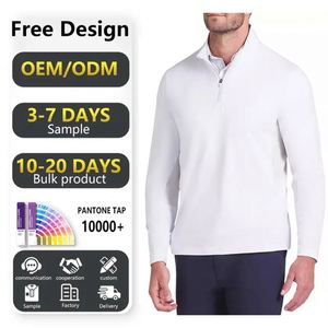 Sudadera de Golf Vintage Ultra Premium con Cierre de 1/4, Fabricantes de Ropa OEM, Muestra Gratuita OEM - Product Image 2