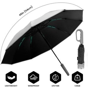 Parasol automatique promotionnel léger de haute qualité à prix avantageux avec impression de logo – Vente en gros - Product Image 6