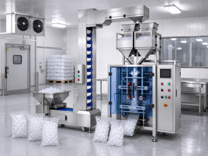 Machine d'emballage automatique Dawntech Bibo pour sachets de glaçons, remplissage et scellage entièrement automatiques - Product Image 2
