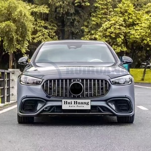 Kit de carrosserie Auto Facelift Refit pour <span class=keywords><strong>Mercedes</strong></span>-Benz Classe S W223 2021 <span class=keywords><strong>2022</strong></span> 2023 2024 2025 Mise à niveau vers la jupe de pare-chocs <span class=keywords><strong>S63</strong></span> <span class=keywords><strong>AMG</strong></span> - Product Image 2