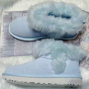 Botas de Nieve de Diseño de Lujo al por Mayor, Elegantes, Antideslizantes, Cómodas, Cálidas, Ligeras, Transpirables, Personalizadas, con Forro de Cuero Genuino - Product Image 1