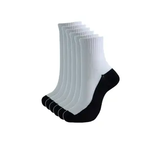 KT3-A439 white with black bottom sole black socks white bottoms