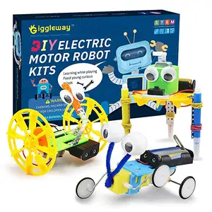 Elektrische Motor Robotic Wetenschap Kits Voor Kinderen, Stem Speelgoed, Kids Science Experiment Kit