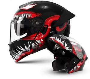 バイク用 ハーフヘルメット 男女兼用 四季通用 オートバイヘルメット 冬用 防寒 安全ヘルメット - Product Image 1