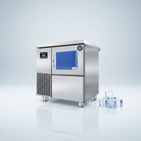 Machine à glaçons commerciale de comptoir avec compresseur SECOP, commande PLC, pompe à eau, moteur, capacité de 40 kg, facile à utiliser