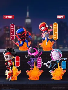 ป๊อปมาร์ทแท้แบบดั้งเดิมสำหรับมาร์เวลสไปเดอร์แมนข้ามชุดสไปเดอร์เวิร์ส PVC แอ็กชันฟิกเกอร์ตาบอดกล่องตกแต่งของขวัญ - Product Image 6