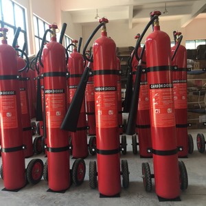 Fabricant CE ISO 25kg 50kg CO2 Chariot <span class=keywords><strong>Extincteur</strong></span> <span class=keywords><strong>Sécurité</strong></span> incendie - Product Image 1