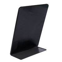 Kejea Durable L Shape Slide Card Holder Price Holder Sign A5 Plexiglass Card Stand