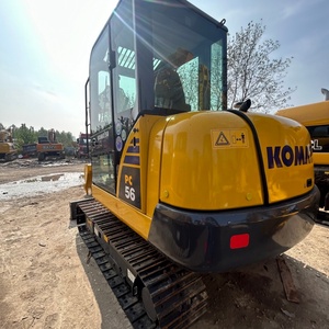 Miniexcavadora Usada Komatsu PC56, Excavadora de Alta Rentabilidad, Komatsu PC35 PC55MR PC70, Máquina de Construcción en Stock - Product Image 6