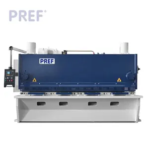 PREF E21S hydraulic12mm copper sheet guillotine cutting machine NC copper sheet guillotine cutter
