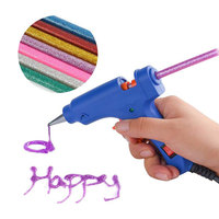 Bâton de colle chaude personnalisé de 11 mm pour pistolet à paillettes, mousse, caoutchouc, bois, papier, plastique, artisanat, jouet, pistolet 2026, vente chaude