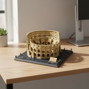 Rompecabezas <span class=keywords><strong>3D</strong></span> del Coliseo Romano, Bloques de Construcción de Plástico ABS, Modelo de Juguete de Construcción - Product Image 1