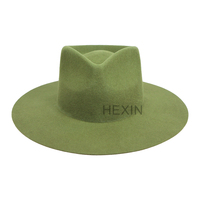 Soldes Directes Usine : Chapeau Fedora en Feutre de Laine Pure Tendance, Unisexe, Réglable, Quatre Saisons, Idéal pour Affaires, Décontracté et Extérieur