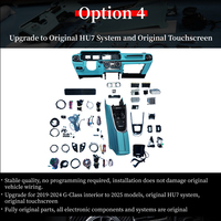 Solutions de kit de carrosserie intérieure W464 pour mise à niveau vers W465, console centrale W465, tableau de bord, pavé tactile central, options de pièces automobiles intérieures
