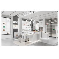 Présentoirs de marque de vêtements personnalisés, meubles de vente au détail, conception de magasin de sacs à main pour magasin de chaussures et de sacs