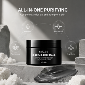Masque minéral biologique de la mer Morte de marque privée masque anti-âge pour le visage et le corps à l'extrait de boue volcanique tueur de points noirs - Product Image 5