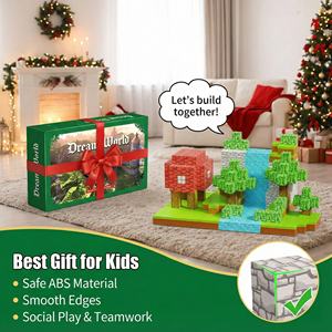 Ensemble de blocs de construction en papier 3D de 449 pièces - Jouet éducatif Montessori STEM pour garçons et filles, thème animaux et nature, jouet électronique - Product Image 3