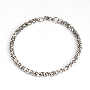 Affordable Stainless Steel Wheat Chain Bracelet <b>for</b> <b>Men</b> | Multiple Widths (3mm-7mm) | Durable & Stylish Design - Product Image 6