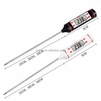 Termometer Dapur Digital TP101 Pengukur Suhu Minyak Makanan Probe Daging BBQ Barbeque Termometer Rumah Tangga