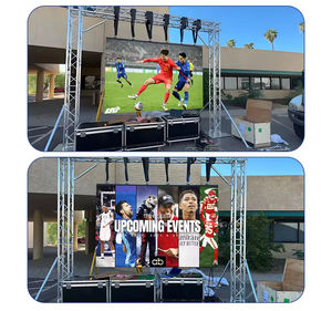 Écran LED vidéo mural intérieur P2.6, taux de rafraîchissement 7680Hz, HDR10+, Adobe RGB 98%, connexion transparente, affichage de location pour centres commerciaux, OEM - Product Image 4